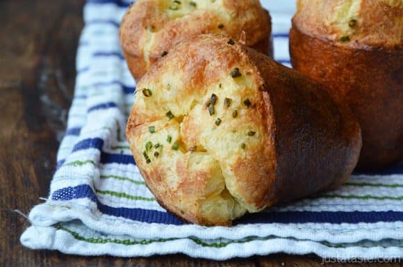 Gruyere Chive Popovers