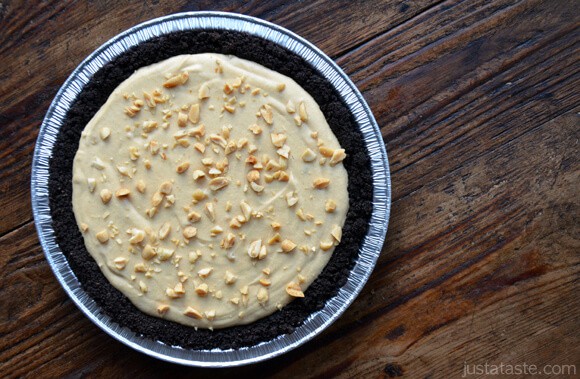 Frozen Peanut Butter Banana Pie