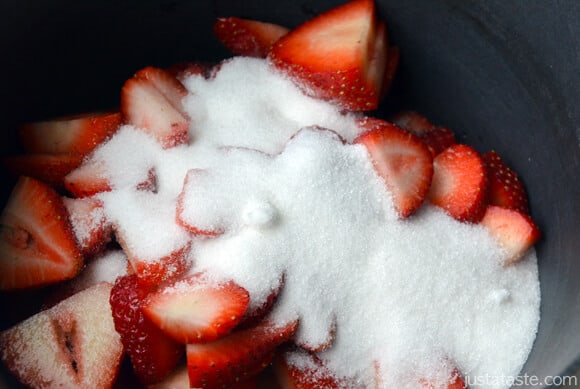 Macerated Strawberries