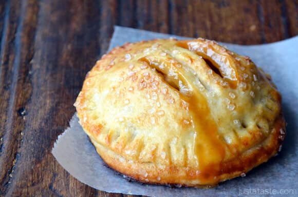 Salted Caramel Apple Hand Pies