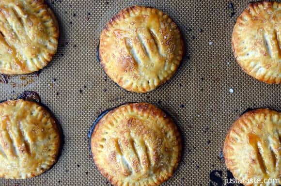 Salted Caramel Apple Hand Pies