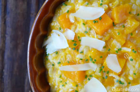 Roasted Butternut Squash Risotto