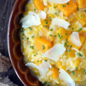 Roasted Butternut Squash Risotto