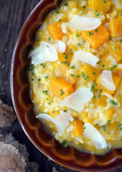 Roasted Butternut Squash Risotto