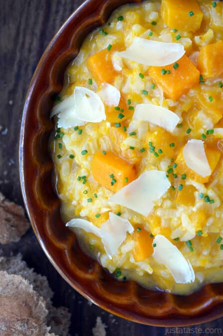 Roasted Butternut Squash Risotto