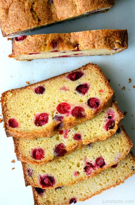 Cranberry Orange Juice Bread