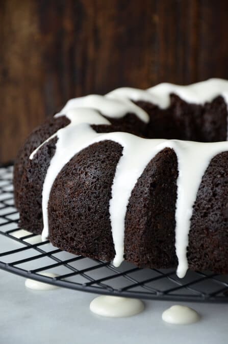 Chocolate Gingerbread Bundt Cake