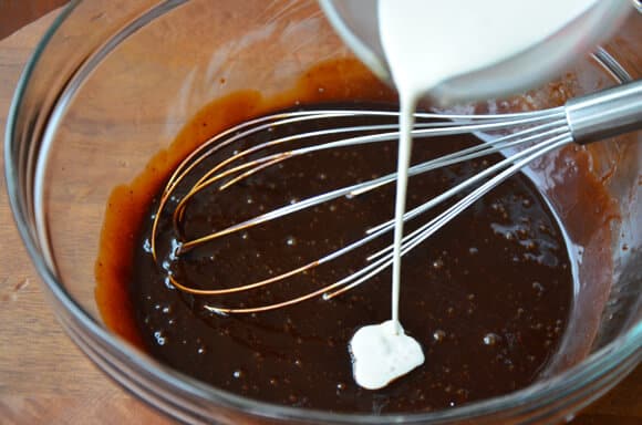 Chocolate Gingerbread Bundt Cake from justataste.com