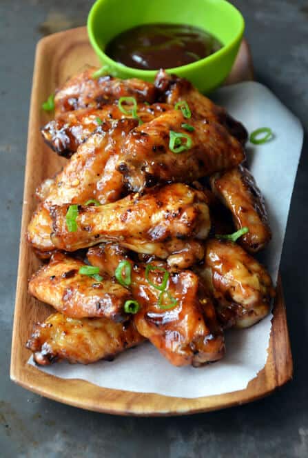 Crispy Baked Asian Chicken Wings