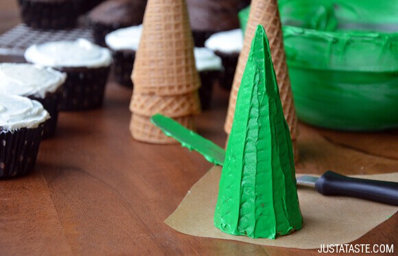 Christmas Tree Cupcakes Recipe