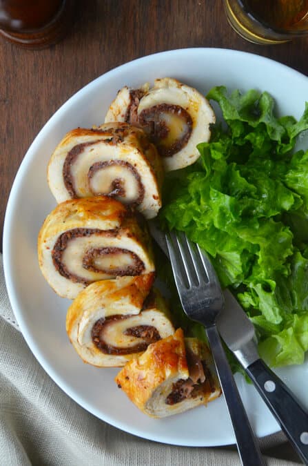 Chicken Roulades with Tapenade and Prosciutto
