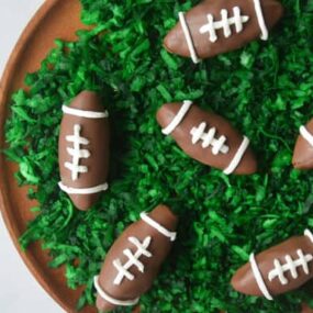 Nutella Chocolate Football Truffles