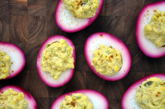 Pickled Deviled Eggs