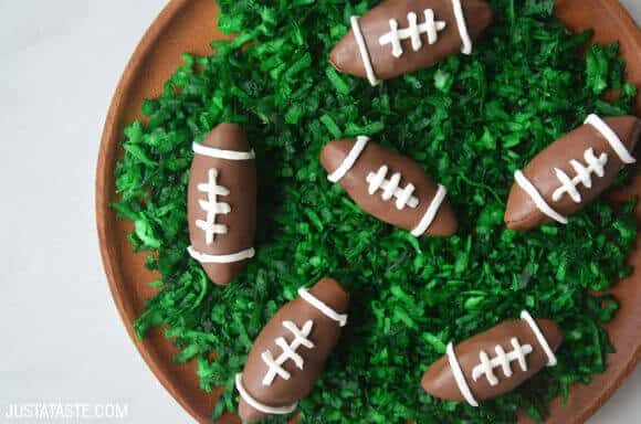 Nutella Chocolate Football Truffles Recipe