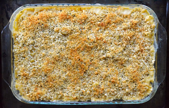 Roasted Garlic Macaroni and Cheese