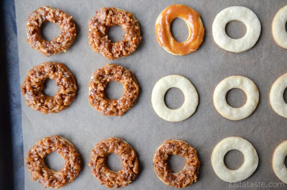 Homemade Samoas Girl Scout Cookies