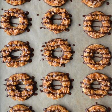 Homemade Samoas Girl Scout Cookies