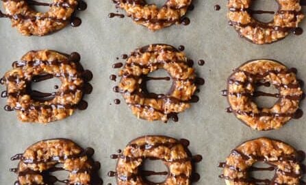 Homemade Samoas Girl Scout Cookies