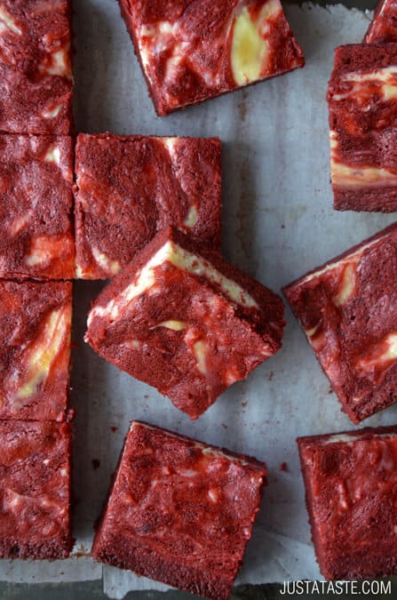 Red Velvet Cheesecake Brownies Recipe
