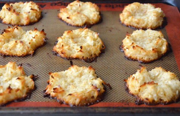 Coconut Macaroons with Homemade Pineapple Jam