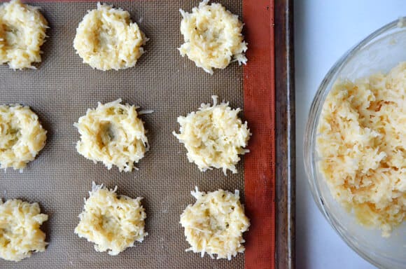 Coconut Macaroons with Homemade Pineapple Jam