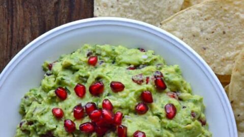 Pomegranate Guacamole