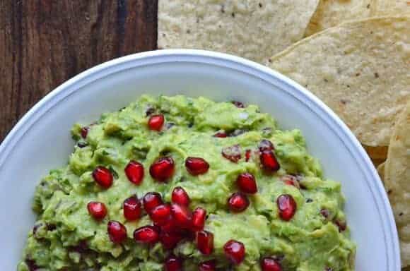 Pomegranate Guacamole