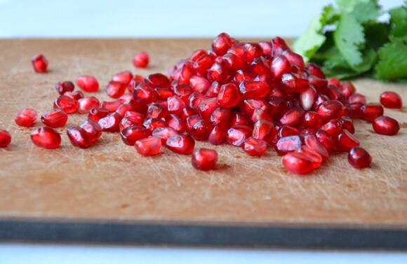 Pomegranate Guacamole