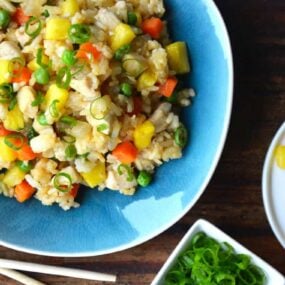 Pineapple Chicken Fried Rice Recipe