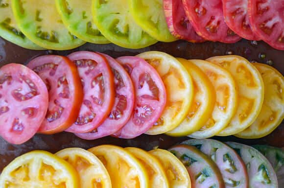 Heirloom Tomato and Goat Cheese Tart