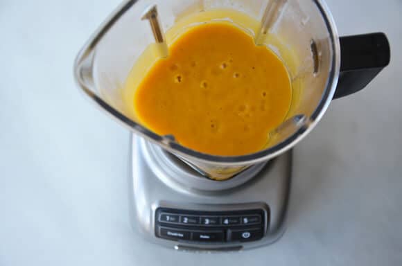 Butternut Squash Apple Soup from justataste.com #recipe