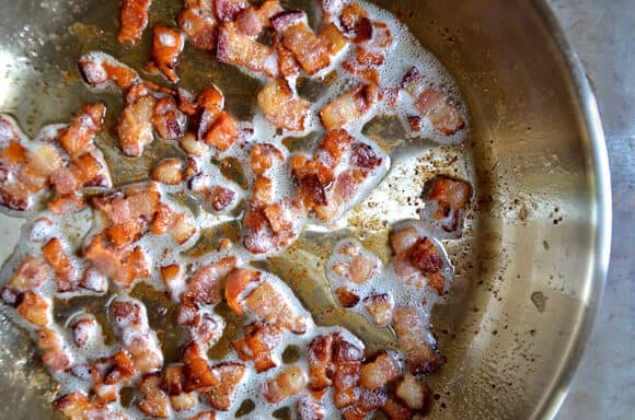 Homemade Caramel Popcorn with Bacon #recipe