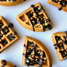 Chocolate Guinness Waffles #recipe