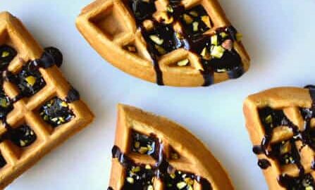 Chocolate Guinness Waffles #recipe