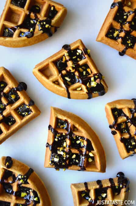 Chocolate Guinness Waffles #recipe