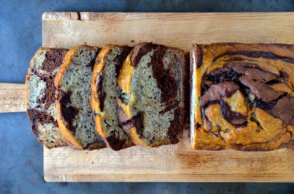 Chocolate Swirl Banana Bread #recipe