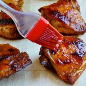 Honey Balsamic Baked Chicken Thighs #recipe