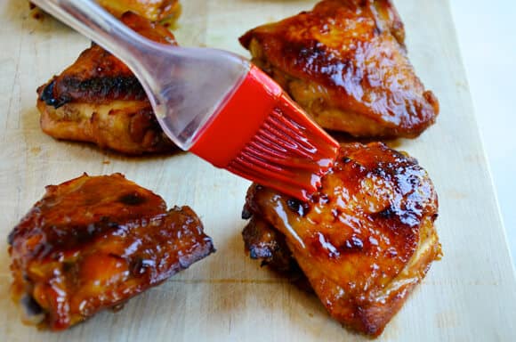 Honey Balsamic Baked Chicken Thighs #recipe