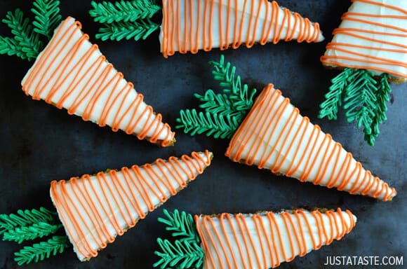 Pineapple Carrot Cake with Cream Cheese Frosting #recipe