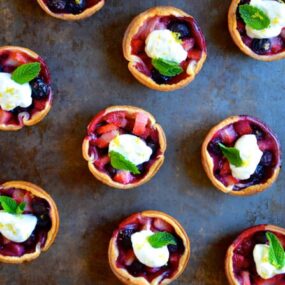 Mixed Berry Tartlets recipe