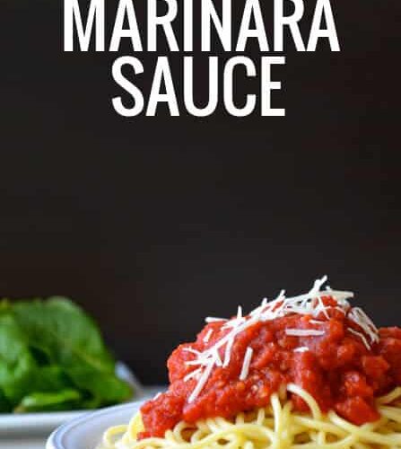 10 Minute Homemade Marinara Sauce Just A Taste