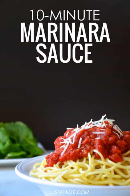 10-Minute Homemade Marinara Sauce #recipe