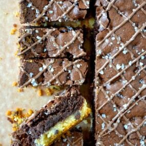 Shortbread Brownies #recipe