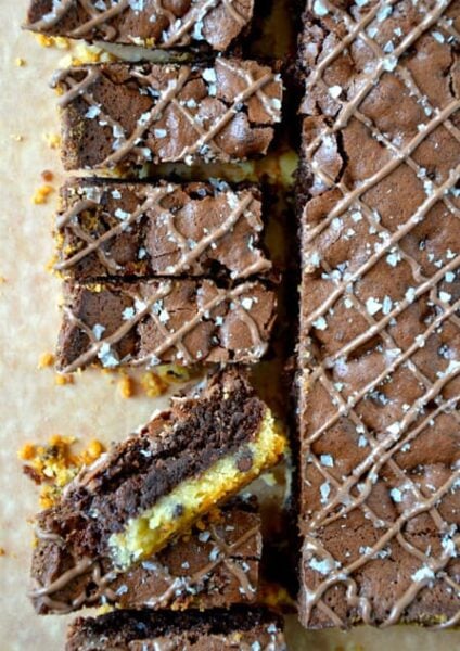 Shortbread Brownies #recipe