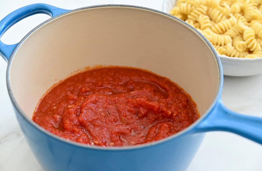 10Minute Homemade Marinara Sauce Just a Taste