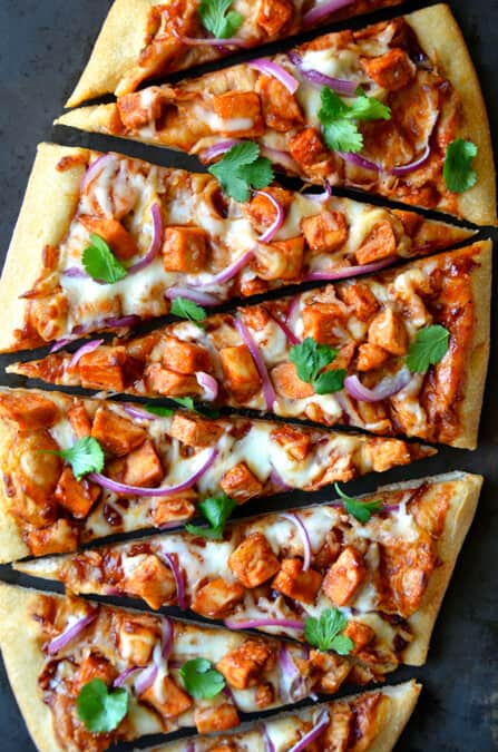 complexiteit Prestatie fotografie 30-Minute Barbecue Chicken Pizza - Just a Taste