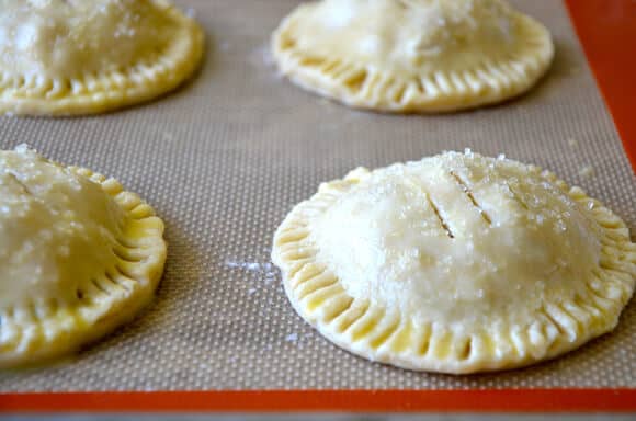 Strawberry and Nutella Hand Pies #recipe