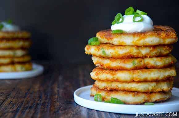 St. Patrick's Day: Cheesy Leftover Mashed Potato Pancakes Recipe