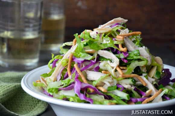 Chinese Chicken Salad with Sesame Dressing Recipe