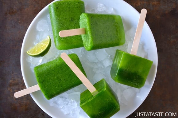 Green Juice Popsicles Recipe